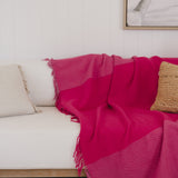 Puketero Pink Throw