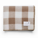 Hapua Honey Check Blanket