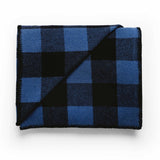 Bald Hill Blue Check Blanket