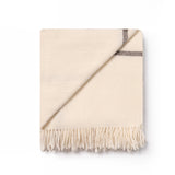 Waitoka White Throw