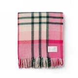 Pukehapua Pink Check Throw